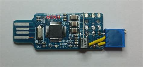 Marrold's Blog: Converting a CM108 USB fob for amateur radio use