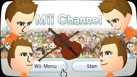 Mii Channel Theme played by 4 teleporting violists - YouTube