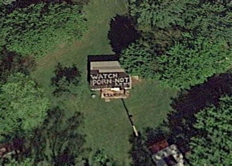 Illinois homeowner paints cheeky message on roof: ‘Watch porn — not me!’