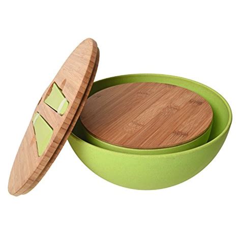 Bamboo Salad Bowl Set – Ivation Products