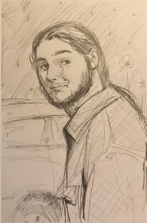 I drew my bf while he was over : r/LongDistance
