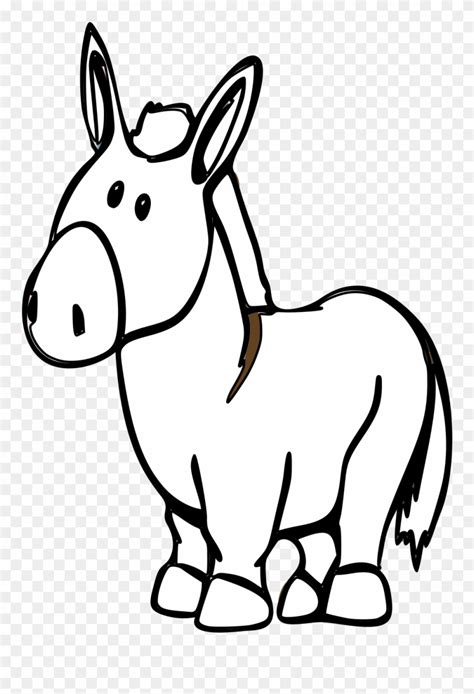 black and white donkey clipart 20 free Cliparts | Download images on ...