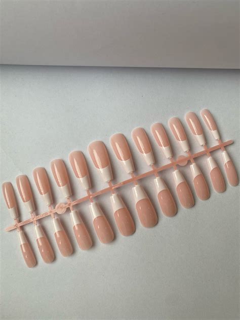 long coffin french nails box 240pcs – Meemz Nail Art