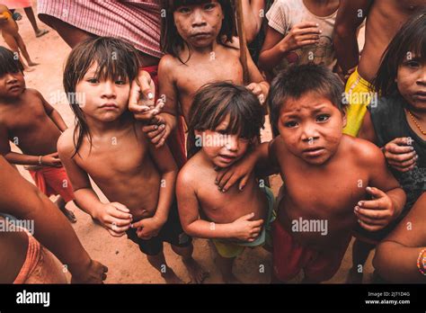 xingu indian child  res stock photography  images alamy