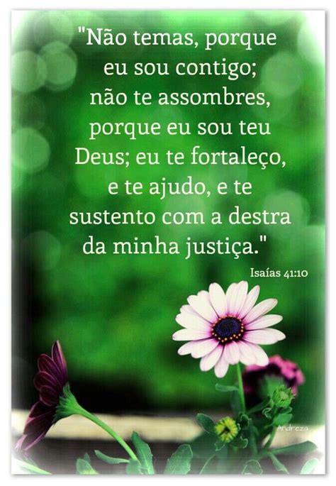 Não Temas Eu Sou O Teu Deus - "Não temas, porque eu sou contigo; não te assombres, porque eu sou teu ...