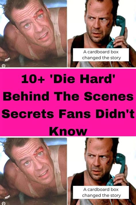 10 die hard behind the scenes secrets fans didn t know – Artofit