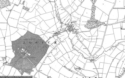 Old Maps of Lowick, Northamptonshire - Francis Frith