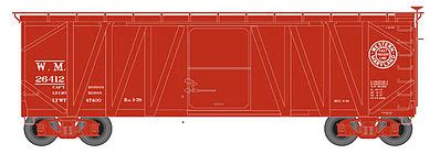 Atlas USRA Single-Sheathed Wood Boxcar Western Maryland N Scale Model ...