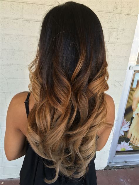 Balayage black blonde transitions are the hottest hair trend now 7