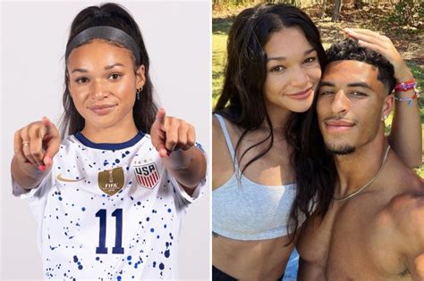 Meet USWNT star Sophia Smith's rookie sensation partner Michael Wilson