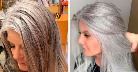 35 People Who Ditched Dyeing Their Gray Hair