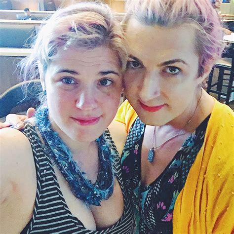 My wife and I recently had our first Hot Lesbian Date together! She