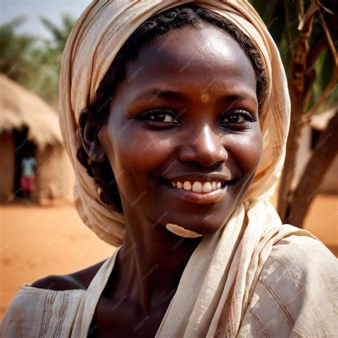 Sudanese woman from Sudan typical national citizen | Premium AI