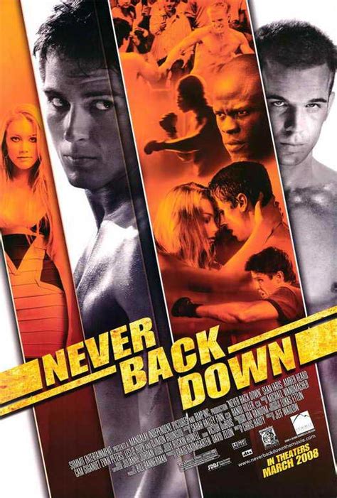 All Posters for Never Back Down at Movie Poster Shop