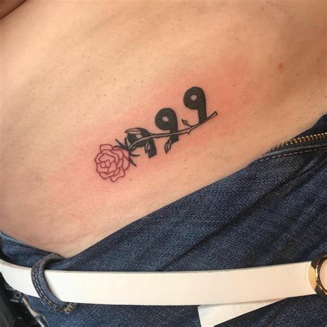 Juice Wrld 999 Tattoo Font