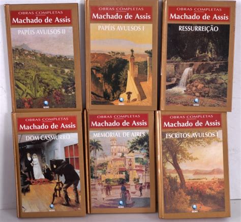 Livro Mais Famoso De Machado De Assis - LIVRO: Obras Completas de Machado de Assis - 21 volumes