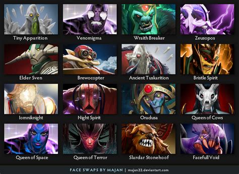 Dota 2 Faceswap Pack 2 : r/DotA2