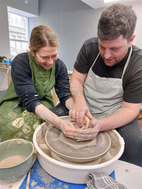 Couples Pottery Wheel Experience | Tan Y Ddraig