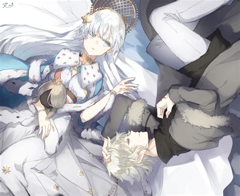 Fate/Grand Order HD Wallpaper: Kadoc Zemlupus & Anastasia Anime Scene