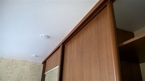 Закладная под шкаф в натяжном потолке 94 фото