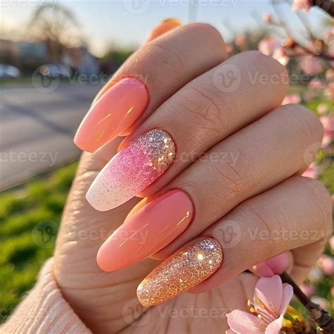 nail sparkle ombre 5