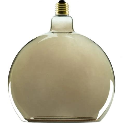 revo decorative dimmable floating globe  bulb  smoked grey