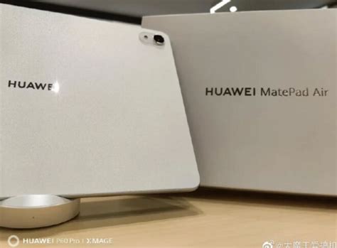 Huawei MatePad Air Live Pictures Leaked Ahead of May 18th Unveiling