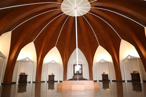 Lotus Temple India Interior
