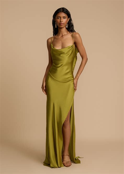 ODESSA DRESS PISTACHIO – ARCINA ORI