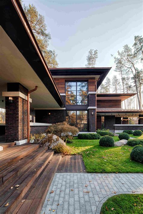 «Дом в стиле Райта» от Yunakov Architecture & Design — HQROOM ...