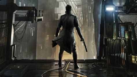 Adam Jensen in Deus Ex: Mankind Divided - HD Wallpaper