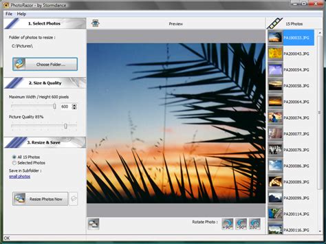 photorazor screenshot