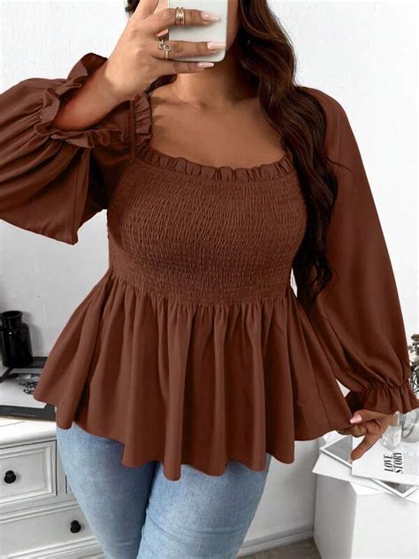 Plus Size Blouses | Buy Women Curvy Fashion| SHEIN Australia