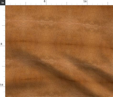 brown leather fabric spoonflower