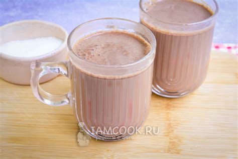 Какао с молоком и водой — рецепт с фото пошагово