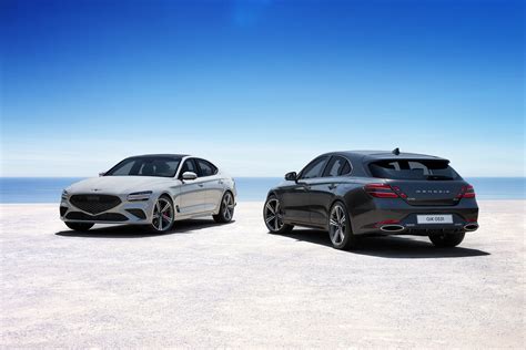 genesis  arrives    sexy shooting brake  sedan