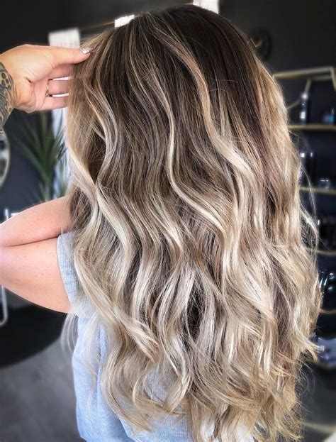 Balayage Hair Brown To Blonde