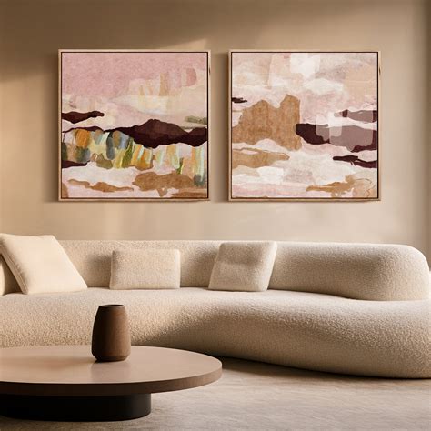 main beach miami  canvas set   square corinne melanie art