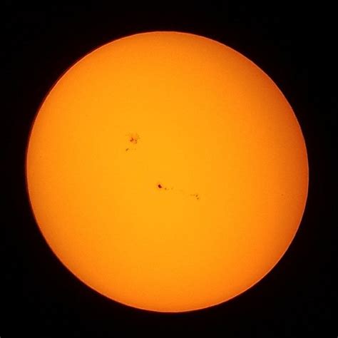 sunspots today rastrophotography