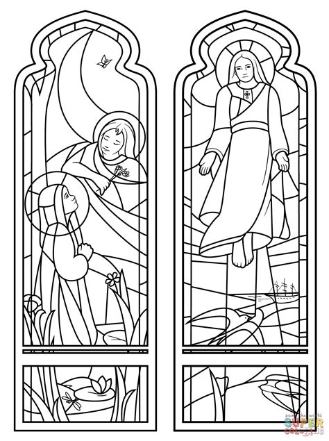 Ascension Coloring Page - Coloring Home