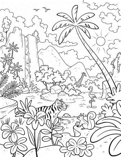 Garden Of Eden Sketch at PaintingValley.com | Explore collection of