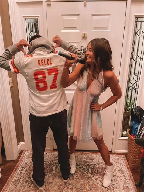 Taylor Swift + Travis Kelce | Halloween costumes, Costumes, Taylor swift