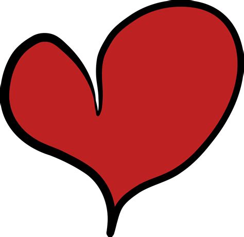 lovely heart drawing