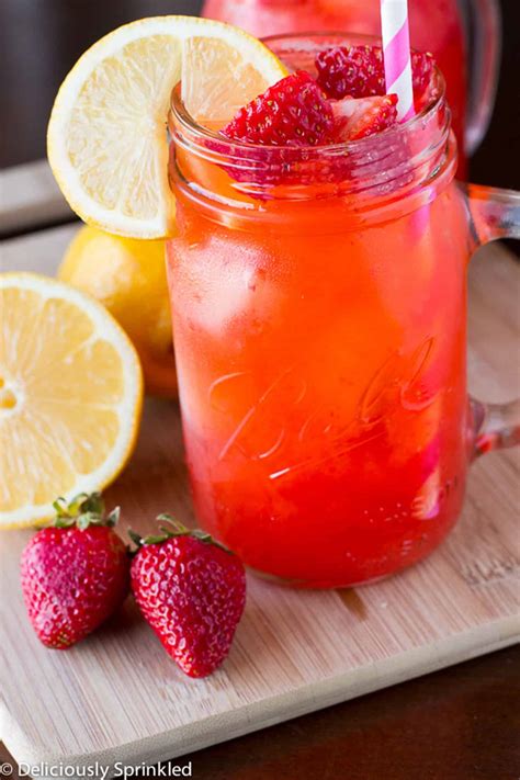 how to make strawberry lemonade 11