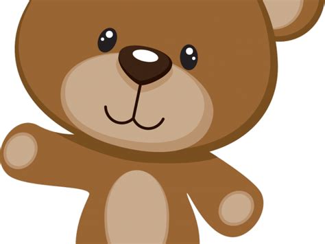 cute brown bear clipart
