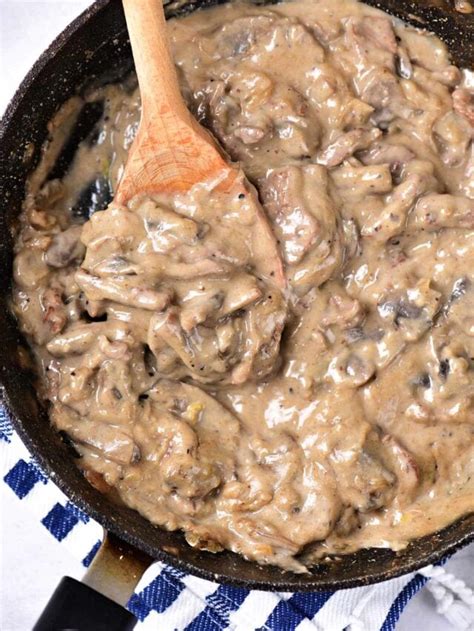 Beef Stroganoff on the Stove · The Typical Mom
