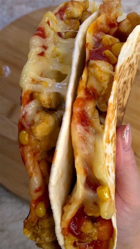 Кесадилья с курицей и овощами 🌮 | Рецепты еды, Еда, Питание рецепты