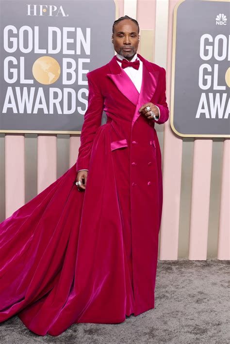 The Makeup Brush — Billy Porter at the 2023 Golden Globes