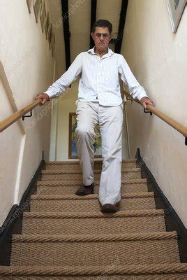 walking  stairs stock image  science photo library