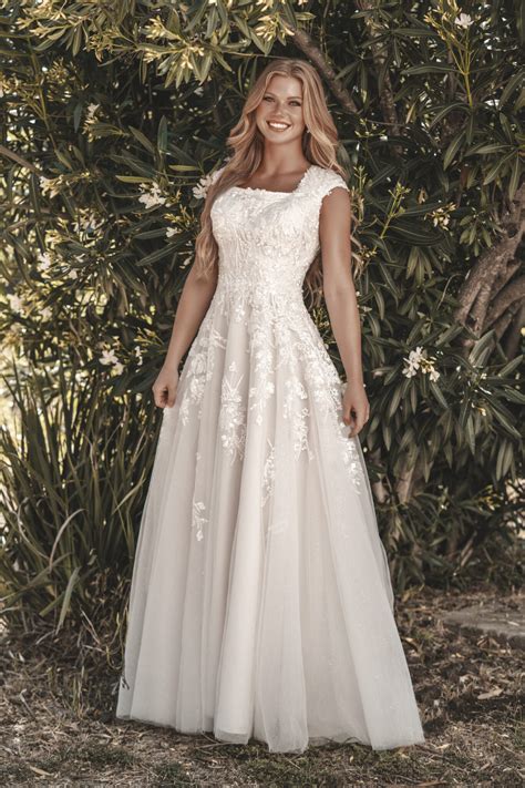 Modest Bridal Gowns Archives - Petals and Promises Bridal